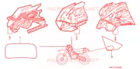 MARQUE (1) pour Honda XR 600 R 1995