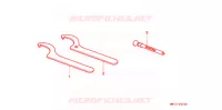 OUTIL pour Honda XR 600 R 1995