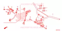 GUIDON pour Honda CRF 125 F 2021