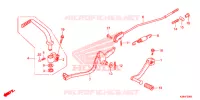 PEDALE pour Honda CRF 125 F 2021