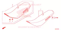 SELLE pour Honda CRF 125 F 2021