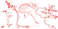 LEVIER DE GUIDON - CABLE - COMMODO Chassis 250 honda-moto CRF 2021 F_04