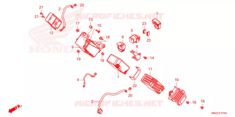 BATTERIE Honda MOTO 450 CRF 2021  CRF450RM