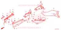 COUVERCLES LATERAUX pour Honda GL 1800 GOLD WING 2021