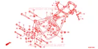 CADRE pour Honda CB 400 SUPER FOUR TYPE VI 2011