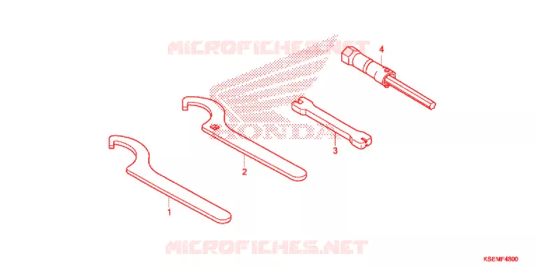 OUTIL Honda MOTO 150 CRF 2021  CRF150RBM