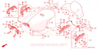 SELLE pour Honda GL 1800 GOLD WING BAGGER 2021