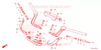 GUIDON   TE DE FOURCHE pour Honda GL 1800 GOLD WING 2021