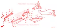 COUVERCLES LATERAUX pour Honda GL 1800 GOLD WING 2021