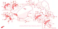 SELLE pour Honda GL 1800 GOLD WING 2021