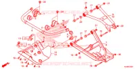 TRIANGLES   BARRE ANTI ROULIS pour Honda PIONEER 1000 M5 DELUXE CAMO 2021