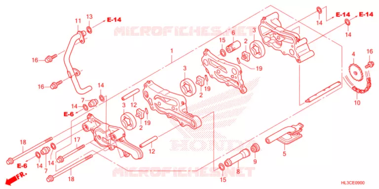 POMPE A HUILE Honda ATV 700 PIONEER 2021  SXS700M2DM