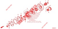 ROUE LIBRE DE DEMARREUR pour Honda FOURTRAX 420 RANCHER 2X4 Electric Shift 2021
