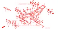 CADRE pour Honda CBR 600 F3 1997