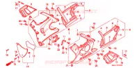 CARENAGES INFERIEUR pour Honda CBR 600 F3 1997