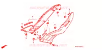 COUVERCLES LATERAUX pour Honda CBR 600 F3 1997