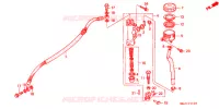 MAITRE CYLINDRE DE FREIN ARRIERE pour Honda CBR 600 F3 1997