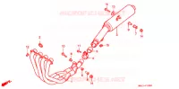 SILENCIEUX D'ECHAPPEMENT pour Honda CBR 600 F3 1997