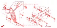 AMORTISSEUR ARRIERE pour Honda CBR 600 1997