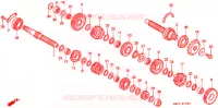 BOITE DE VITESSES pour Honda CBR 600 1997