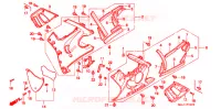 CARENAGES INFERIEUR pour Honda CBR 600 1997