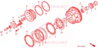 EMBRAYAGE pour Honda CBR 600 1997