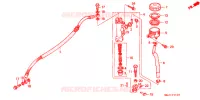 MAITRE CYLINDRE DE FREIN ARRIERE pour Honda CBR 600 1997