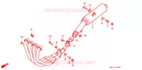 SILENCIEUX D'ECHAPPEMENT pour Honda CBR 600 1997