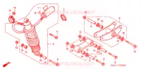 AMORTISSEUR ARRIERE pour Honda CBR 600 1998