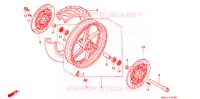 ROUE AVANT pour Honda CBR 600 1998