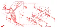 AMORTISSEUR ARRIERE pour Honda CBR 600 34HP 1998