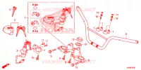 GUIDON   TE DE FOURCHE pour Honda ZOOMER 110 X 2013