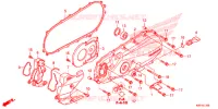 COUVERCLE GAUCHE pour Honda BEAT 110 CBS ISS 2018