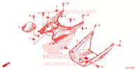 MARCHE PIEDS pour Honda BEAT 110 CBS ISS 2018