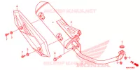 SILENCIEUX D'ECHAPPEMENT pour Honda BEAT 110 CBS ISS 2018