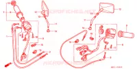 COMMODO   LEVIER   CABLE pour Honda VALKYRIE 1500 F6C 1997