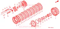 EMBRAYAGE pour Honda VALKYRIE 1500 F6C 1997