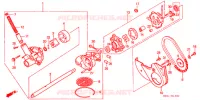 POMPE A HUILE pour Honda VALKYRIE 1500 F6C 1997