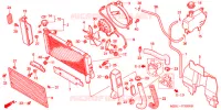 RADIATEUR pour Honda VALKYRIE 1500 F6C 1997