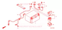 BATTERIE pour Honda VFR 1200 DCT 2012