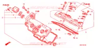 COUVRE CULASSE pour Honda VFR 1200 DCT 2012