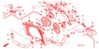 RADIATEUR pour Honda VFR 1200 DCT 2012