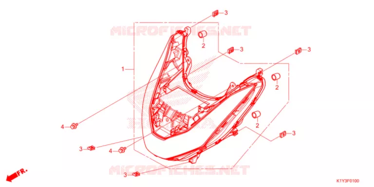 PHARE Honda SCOOTER 125 PCX 2021  WW125M