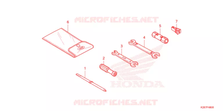 OUTIL Honda MOTO 125 MSX 2021  MSX125AM