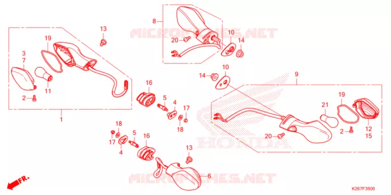 CLIGNOTANT Honda MOTO 125 MSX 2022  MSX125AM