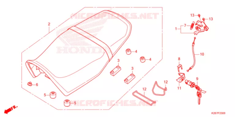 SELLE Honda MOTO 125 MSX 2022  MSX125M