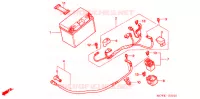 BATTERIE pour Honda VFR 800 VTEC 2009