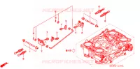 CORPS DE PAPILLON (PIECES CONSTITUTIVES) pour Honda VFR 800 VTEC 2009