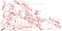 GUIDON   TE DE FOURCHE pour Honda VFR 800 VTEC 2009