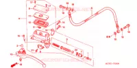 MAITRE CYLINDRE pour Honda VFR 800 VTEC 2009